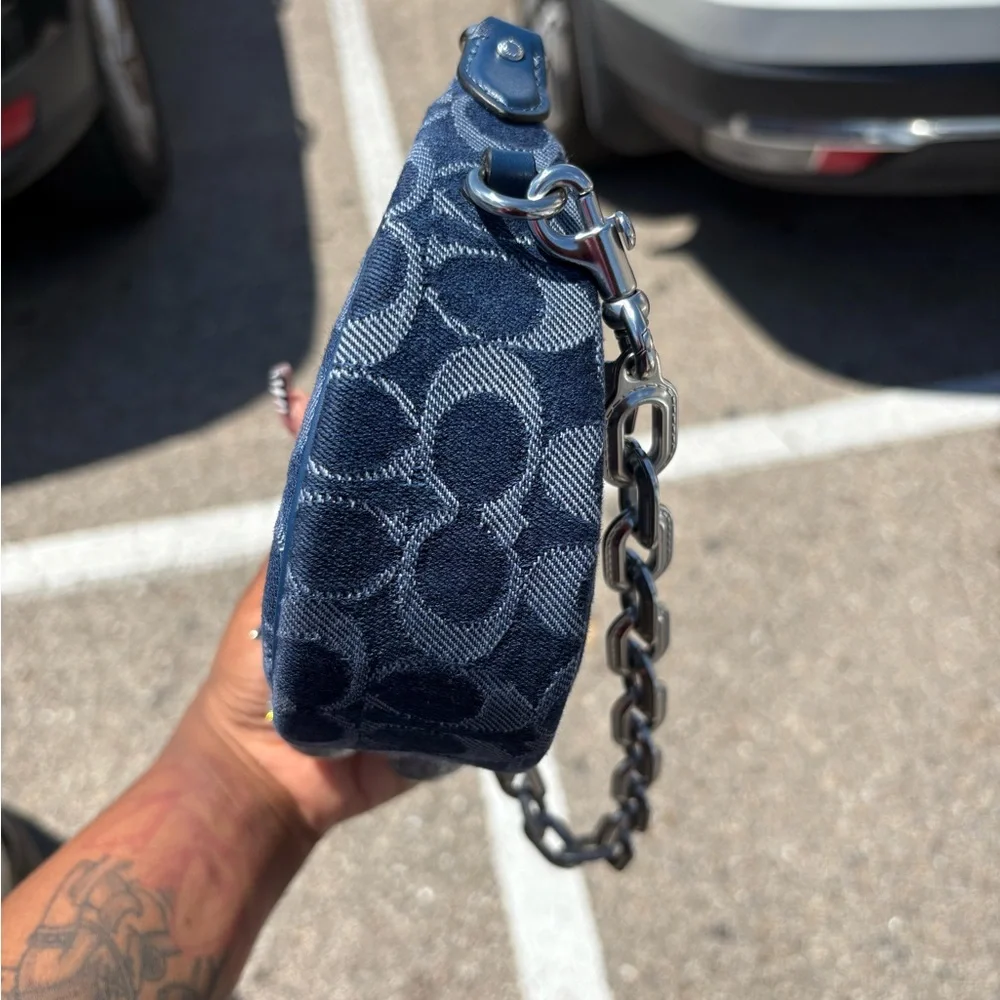 Coach Navy Blue Women's Bag - Picture 5 of 8